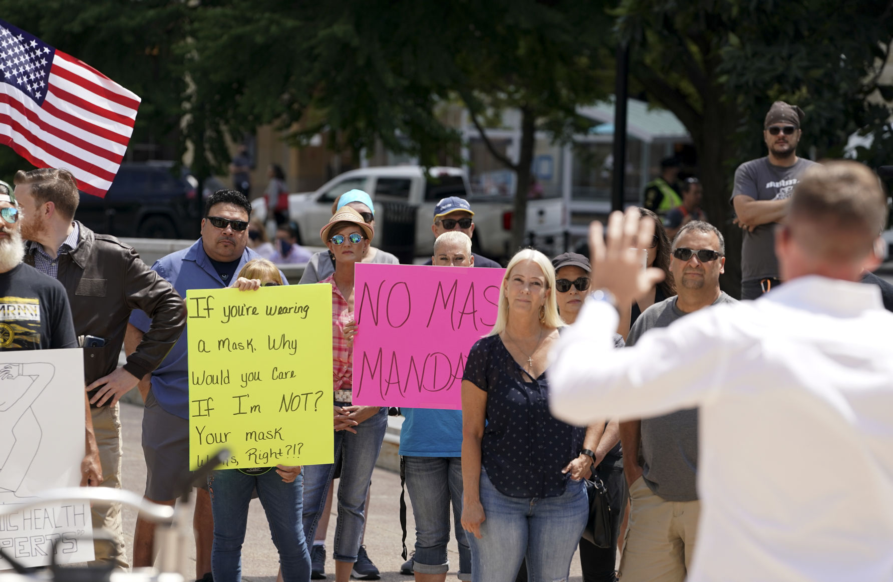 Anti-mask protest